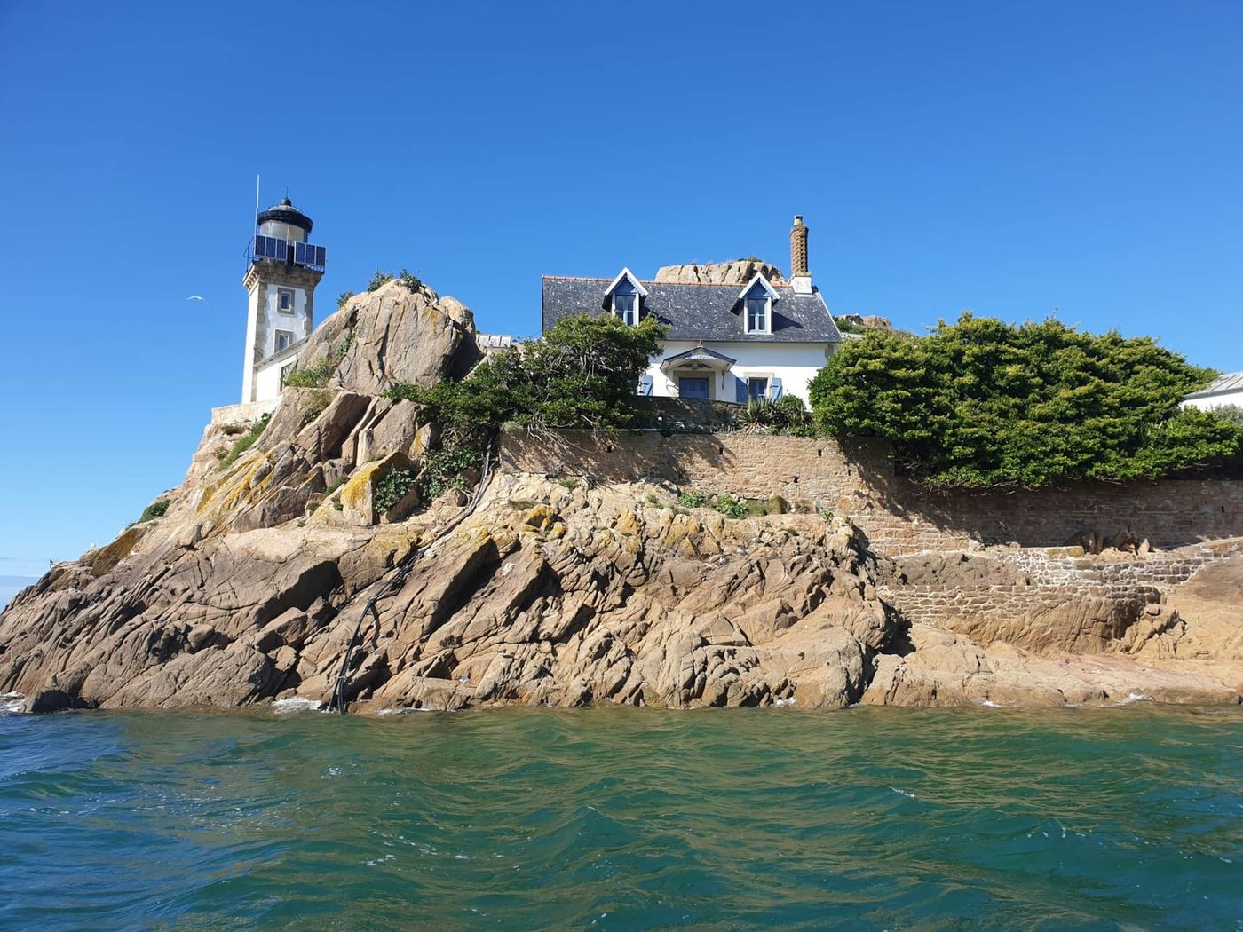 L'île Louët et son phare