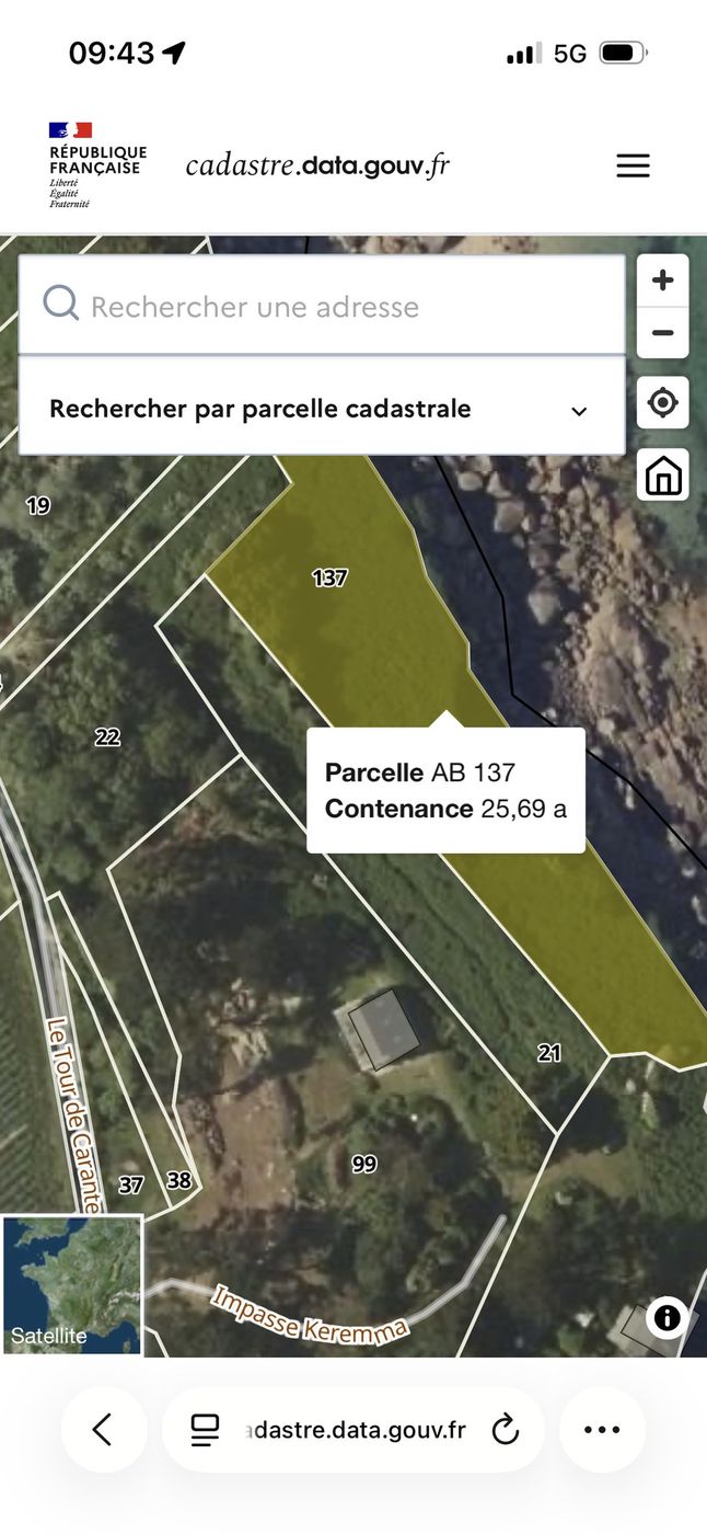Parcelle AB 137